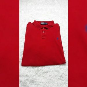 Ralph Lauren XL Mens Red Polo